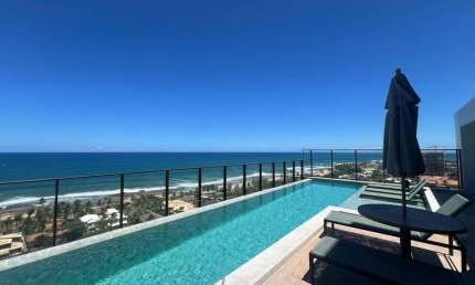 Ilha de Mykonos - Itapuã, Studio com 25m², Vista Mar