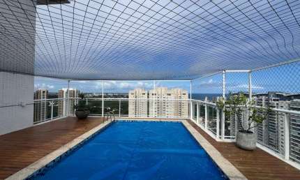 Greenville, Cobertura 360m², Vista Mar, 4 Suítes, 4 Vagas