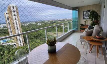 Platno - Greenville - Patamares, 110m², 2/4, Home Office, Nascente, 2 Vagas