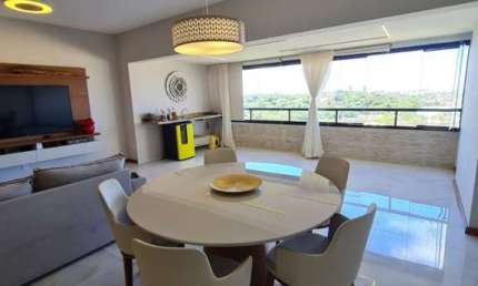 Mirante Patamares, 126m², 3 Suítes, Vista Mar, Armários, 3 Vagas