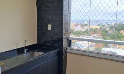 Bosque Patamares, 79m², 3 Quartos, Nascente, Armários, 2 Vagas