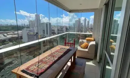 Mundo Plaza - Caminho das Árvores, 78m², 2 Suítes, 2 Varandas, Armários, 2 Vagas