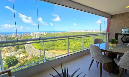 Ludco, 134m², 134m², 3 suítes, vista mar, armários, 2 vagas