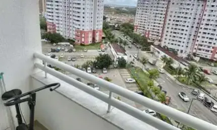 Colina de piatã, 65m², 3 quartos, vista livre, armários