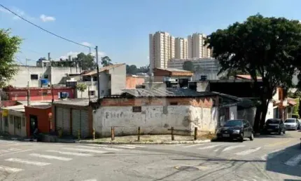 Terreno à venda na Rua Pero Vaz de Caminha, 91, Vila Nogueira, Diadema