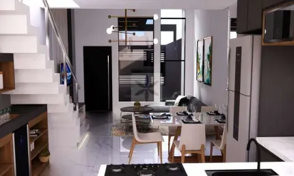 Casa com 3 quartos à venda na Rua Miquelina, Vila Camilópolis, Santo André