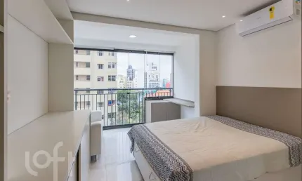 Apartamento com 1 quarto à venda na Rua Caio Prado, 103, Consolação, São Paulo por R$ 449.000