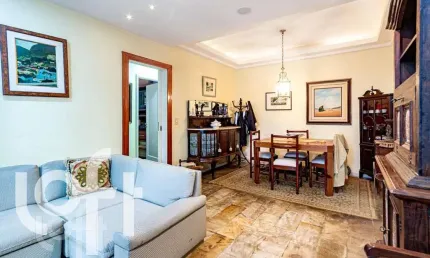 Apartamento com 3 quartos à venda na efigênio sales, 138, cosme velho, rio de janeiro por r$ 950.000