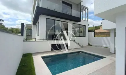 Casa com 5 dormitórios à venda, 342 m² por r$ 3.100.000,00 - loteamento alphaville campinas - campinas/sp