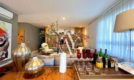 Apartamento com 3 dormitórios à venda, 213 m² - cambuí - campinas/sp
