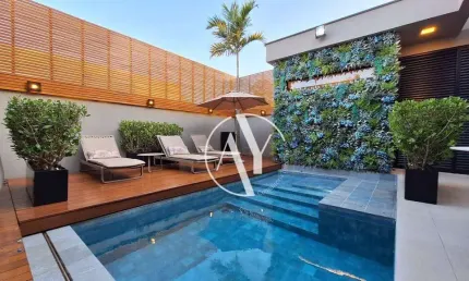 Casa com 4 dormitórios à venda, 350 m² por r$ 3.900.000,00 - swiss park - campinas/sp
