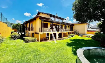 Casa com cinco dormitórios à venda na chácara primavera
