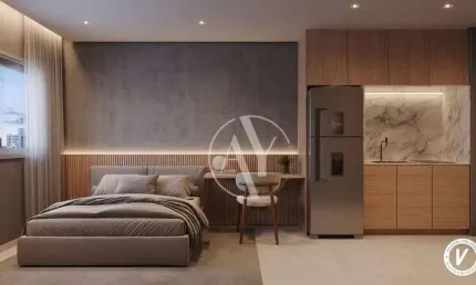 Apartamento com 1 dormitório à venda, 24 m² por r$ 436.800,00 - perdizes - são paulo/sp