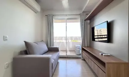 Apartamento com 2 quartos para alugar, 55m² por r$ 4.200/aluguel - mansões santo antônio - campinas/sp