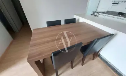 Apartamento mobiliado com 3 quartos e 3 vagas, 66 m² - venda por r$ 750.000 ou aluguel por r$ 5.489/mês - mansões santo antônio - campinas/sp
