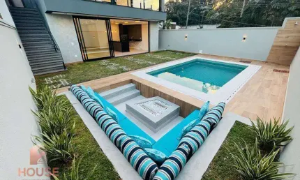 Casa com 4 dormitórios à venda, 346 m² por R$ 3.400.000,00 - Condomínio Residencial Real Park Arujá - Arujá/SP