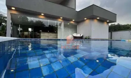 Casa com 3 dormitórios à venda, 384 m² por R$ 2.900.000,00 - Condomínio Reserva Ibirapitanga - Santa Isabel/SP