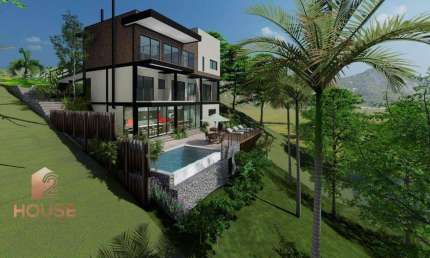 Casa com 3 dormitórios à venda, 800 m² por R$ 1.300.000,00 - Condomínio Reserva Ibirapitanga - Santa Isabel/SP