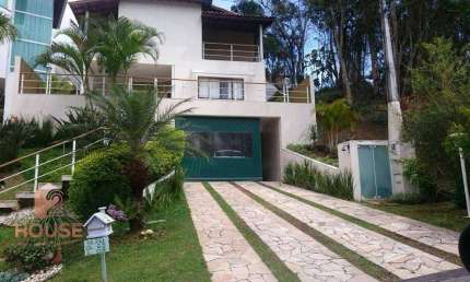 Casa com 4 dormitórios, 300 m² - venda por R$ 2.600.000,00 ou aluguel por R$ 18.000,00/mês - Aruã Eco Park - Mogi das Cruzes/SP