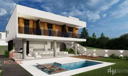 Casa com 4 dormitórios à venda, 555 m² por R$ 3.500.000,00 - Condomínio Reserva Ibirapitanga - Santa Isabel/SP