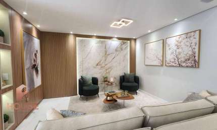 Apartamento com 3 dormitórios à venda, 100 m² por R$ 1.300.000 - Jordanópolis - Arujá/SP