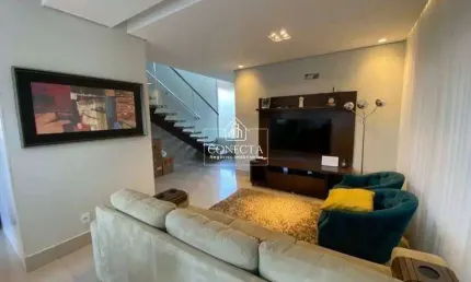 Casa em condomínio à venda, 3 quartos, 3 suítes, 2 vagas, granja marileusa - uberlândia/mg