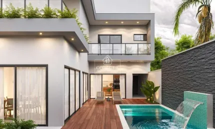 Casa em condomínio fechado com 3 quartos à venda no Novo Mundo, Uberlândia 