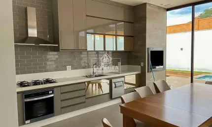 Casa em condomínio fechado com 3 quartos à venda no Alphaville, Uberlândia 