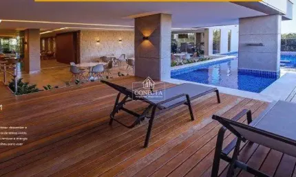 Apartamento de alto padrão, 137,20m², 3 suítes, próximo do praia clube