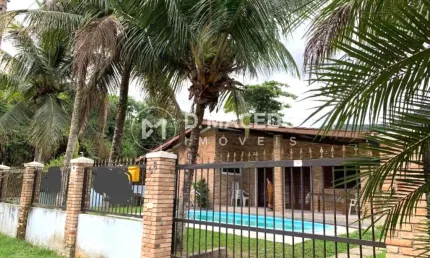 Casa em condomínio fechado com 5 quartos à venda na RUA 1 (BALNEÁRIO SANTA CRUZ), 38, Praia do Sape, Ubatuba por R$ 1.600.000
