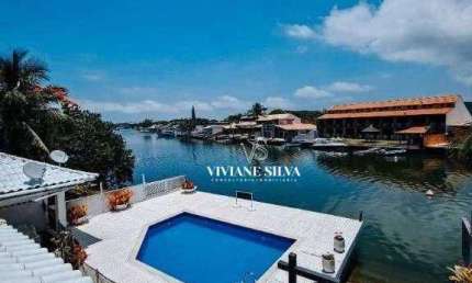 Casa com 4 dormitórios à venda por R$ 3.300.000 - Ogiva - Cabo Frio/RJ