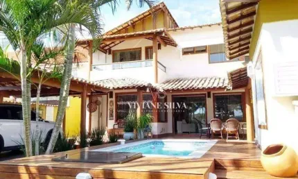 Casa à venda, 372 m² por R$ 1.850.000,00 - Novo Portinho - Cabo Frio/RJ