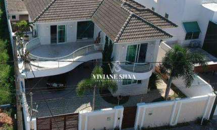 Casa de Alto Padrão à Venda - 4 suítes, 342 m² por R$ 2.850.000 - Novo Portinho - Cabo Frio/RJ