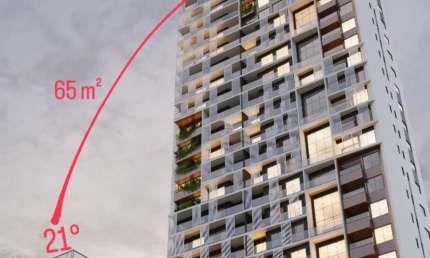 Apartamento para venda com 2 Quartos com vista definitiva para o mar