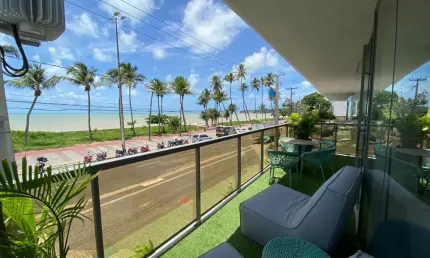 Flat com 1 quarto à venda na Avenida Cabo Branco, 001, Cabo Branco, João Pessoa