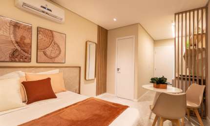 Flat com 1 quarto à venda na Avenida Oceano Atlântico, 315, Ponta de Campina, Cabedelo