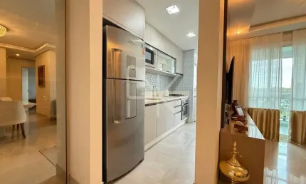 Apartamento mobiliado à venda – 2 quartos | em home club | bairro atiradores – joinville