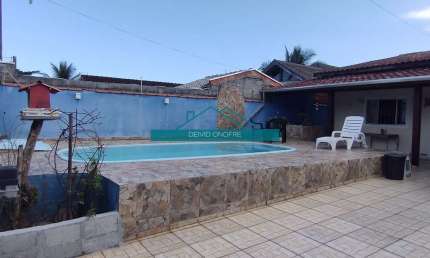 Casa para locação definitiva com piscina e mobiliada