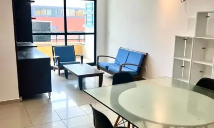Apartamento à beira mar do jardim oceania com 3 quartos