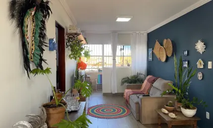 Apartamento 2 quartos mobiliado na praia do poço com piscina e portaria