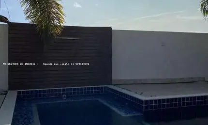 Casa em Condomínio para Venda em Camaçari, Alphaville (Abrantes), 3 dormitórios, 3 suítes, 4 banheiros, 2 vagas