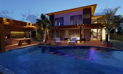 Casa em Condomínio para Venda em Mata de São João, Praia do Forte, 5 dormitórios, 5 suítes, 6 banheiros, 2 vagas