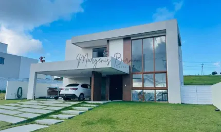 Casa em Condomínio para Venda em Camaçari, Alphaville (Abrantes), 4 dormitórios, 3 suítes, 5 banheiros, 4 vagas