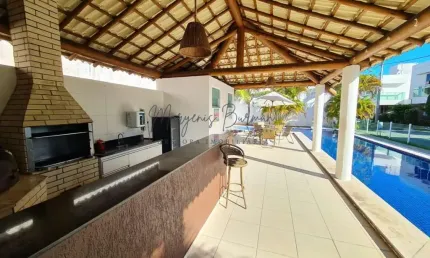 Casa em Condomínio para Venda em Lauro de Freitas, Buraquinho, 4 dormitórios, 4 suítes, 5 banheiros, 2 vagas