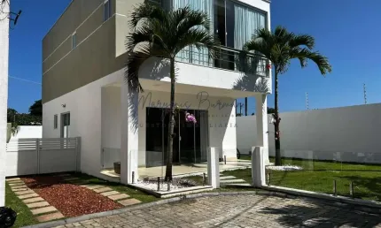 Casa em condomínio para venda em camaçari, vila de abrantes (abrantes), 3 dormitórios, 1 suíte, 2 banheiros, 4 vagas
