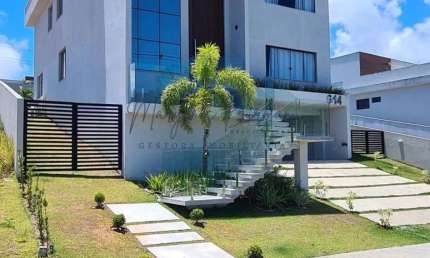 Casa em Condomínio para Venda em Camaçari, Alphaville (Abrantes), 5 dormitórios, 5 suítes, 7 banheiros, 6 vagas