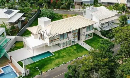 Casa em condomínio para venda em camaçari, guarajuba, 6 dormitórios, 6 suítes, 8 banheiros, 8 vagas
