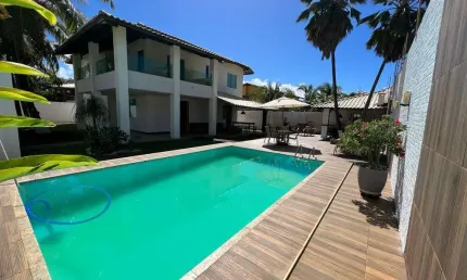Casa para venda em lauro de freitas, vilas do atlântico, 4 dormitórios, 4 suítes, 5 banheiros, 4 vagas