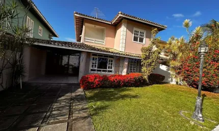 Casa em Condomínio para Venda em Lauro de Freitas, Pitangueiras, 4 dormitórios, 3 suítes, 4 banheiros, 2 vagas