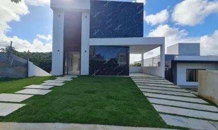 Casa em Condomínio para Venda em Camaçari, Alphaville (Abrantes), 4 dormitórios, 4 suítes, 6 banheiros, 2 vagas